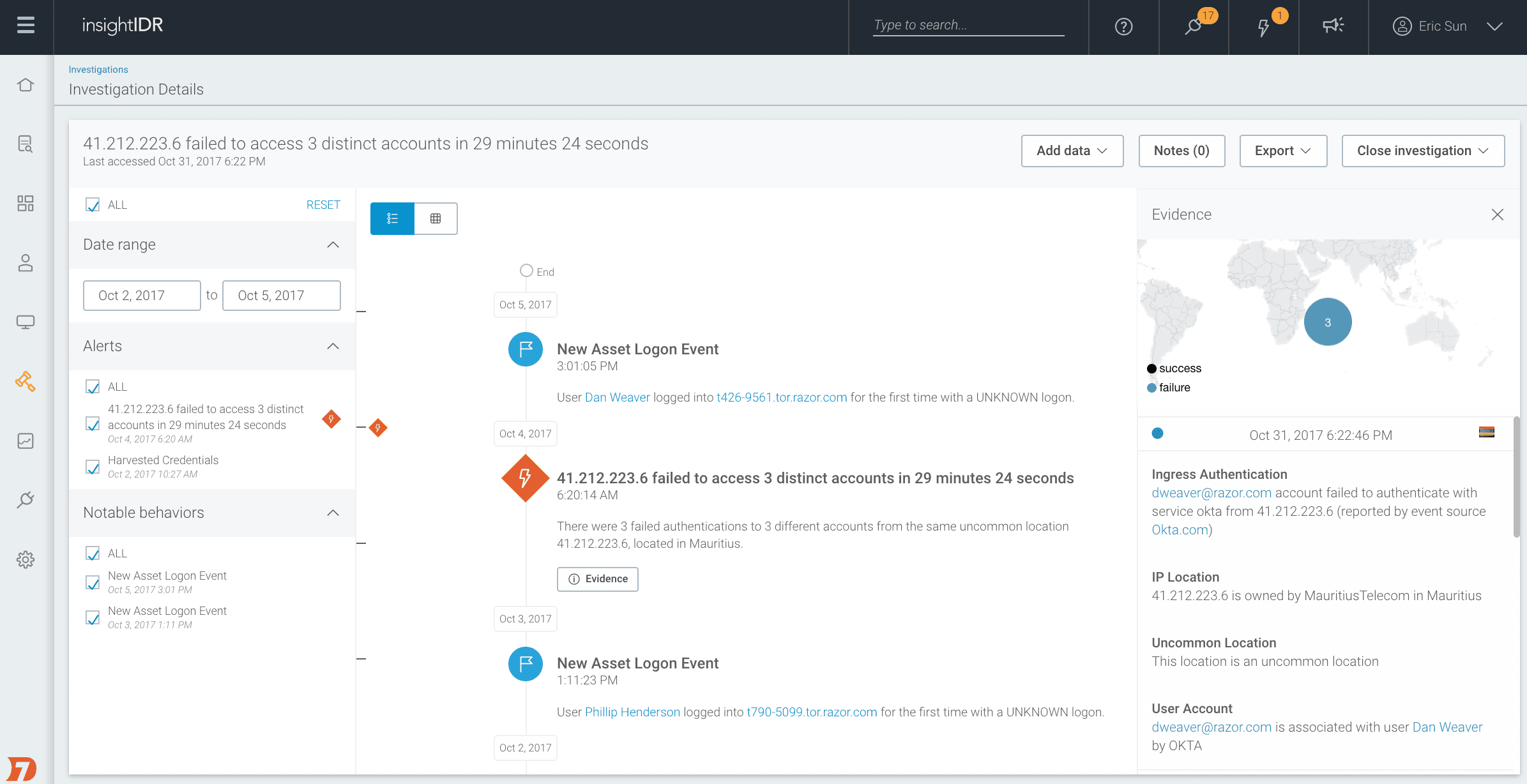 Faster Investigations, Closer Teamwork: InsightIDR Enhancements