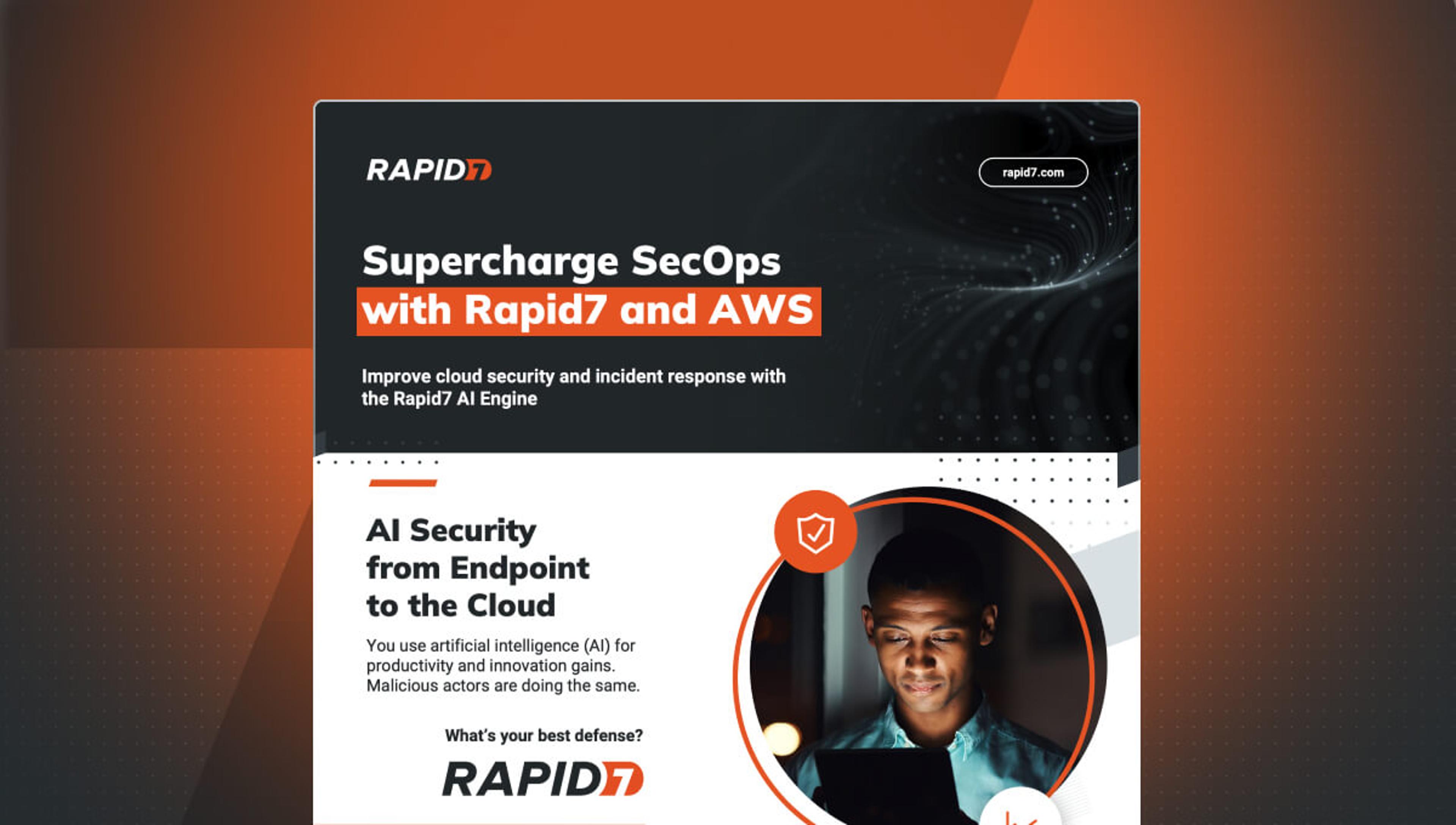 Supercharge SecOps with Rapid7 and AWS