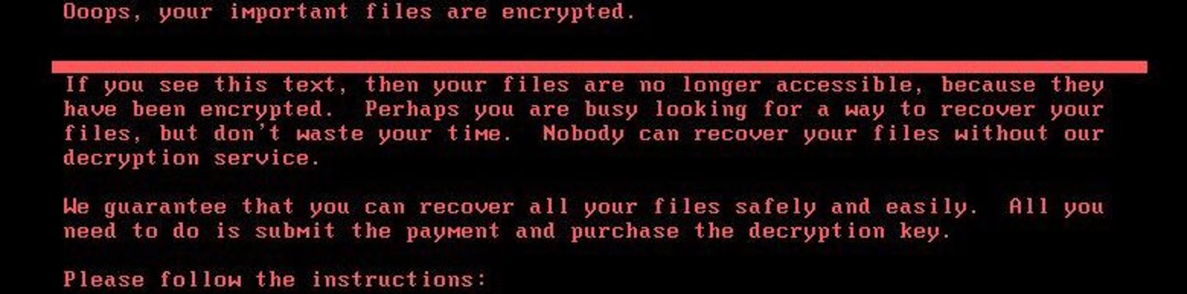 Petya-like Ransomware Explained