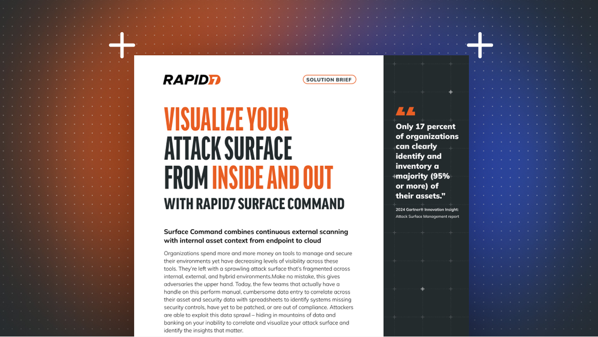 Surface Command brief