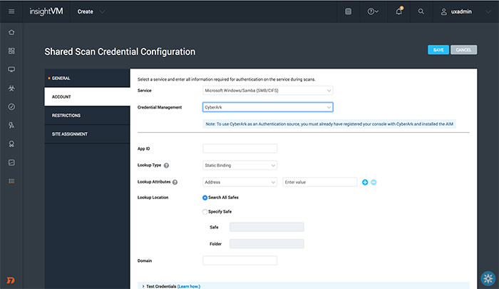 CyberArk InsightVM Integration