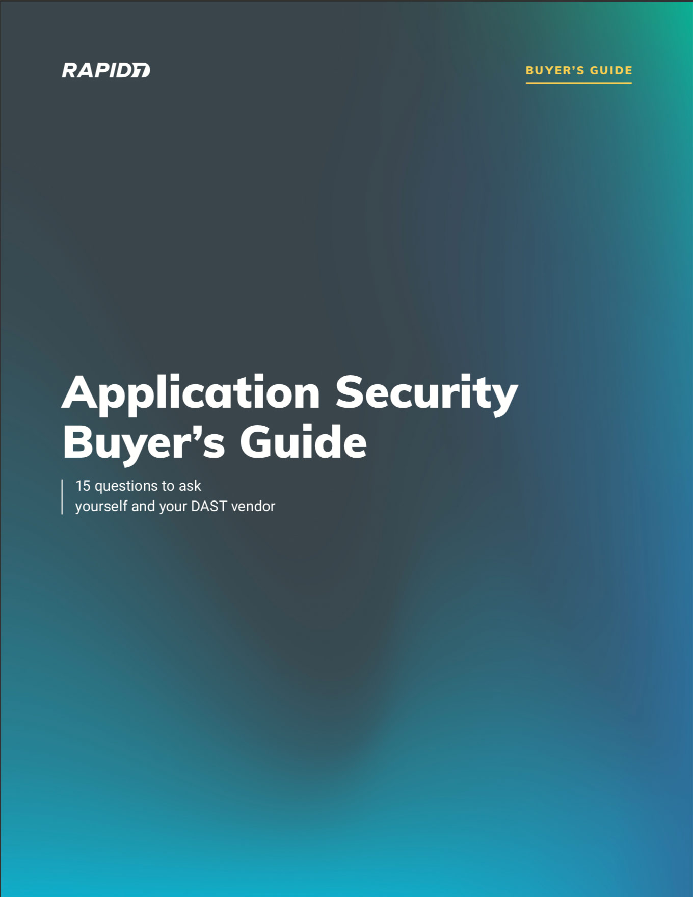 Rapid7 Application Security Buyer's Guide